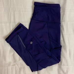 Lululemon crop running leggings